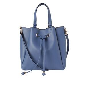 H&M Blue Bucket Shoulder Bag NWT
